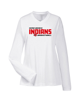 Vero Beach HS Basketball Bold - Womens Performance Long Sleeve