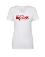 Vero Beach HS Basketball Bold - Womens V-Neck