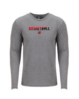 Vero Beach HS Basketball Cut - Tri Blend Long Sleeve