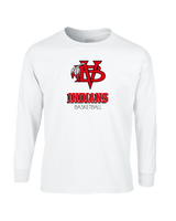 Vero Beach HS Basketball Shadow - Mens Cotton Long Sleeve