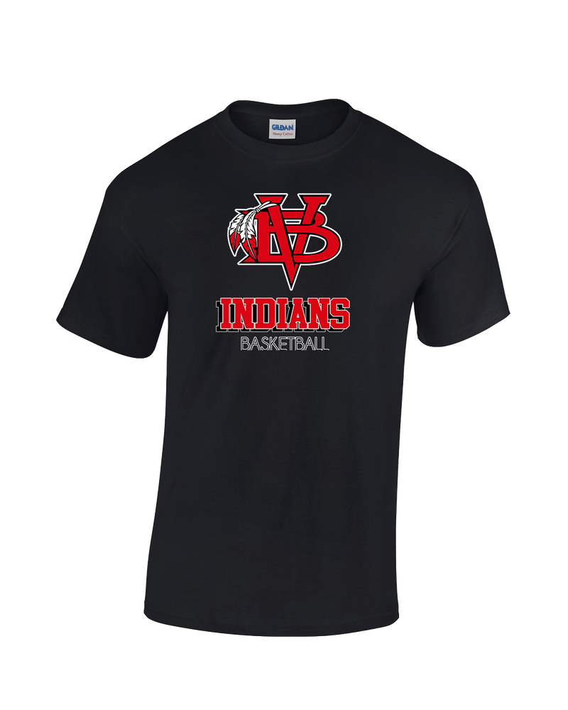 Vero Beach HS Basketball Shadow - Cotton T-Shirt