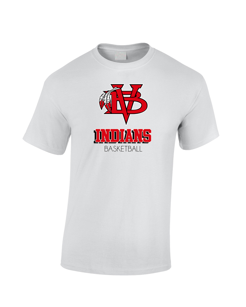 Vero Beach HS Basketball Shadow - Cotton T-Shirt