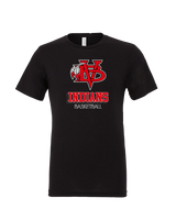 Vero Beach HS Basketball Shadow - Mens Tri Blend Shirt