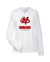 Vero Beach HS Basketball Shadow - Womens Performance Long Sleeve