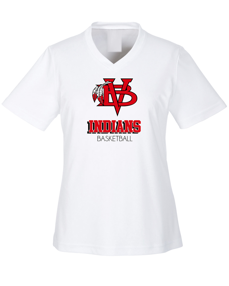 Vero Beach HS Basketball Shadow - Womens Performance Shirt