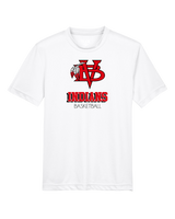 Vero Beach HS Basketball Shadow - Youth Performance T-Shirt