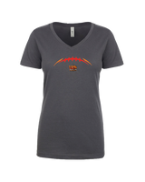 Virginia Hellcats Laces - Women’s V-Neck