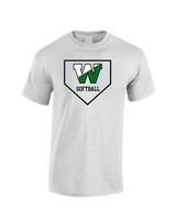 Wachusett Regional HS Softball Template 1 - Cotton T-Shirt