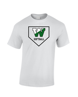 Wachusett Regional HS Softball Template 1 - Cotton T-Shirt
