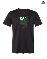 Wachusett Regional HS Softball Template 1 - Mens Adidas Performance Shirt