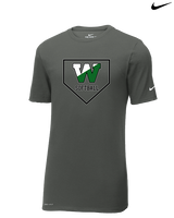 Wachusett Regional HS Softball Template 1 - Mens Nike Cotton Poly Tee