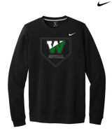 Wachusett Regional HS Softball Template 1 - Mens Nike Crewneck