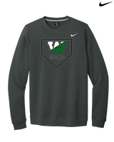 Wachusett Regional HS Softball Template 1 - Mens Nike Crewneck