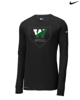 Wachusett Regional HS Softball Template 1 - Mens Nike Longsleeve