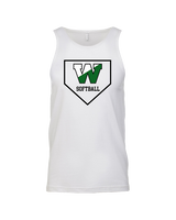 Wachusett Regional HS Softball Template 1 - Tank Top