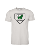 Wachusett Regional HS Softball Template 1 - Tri-Blend Shirt