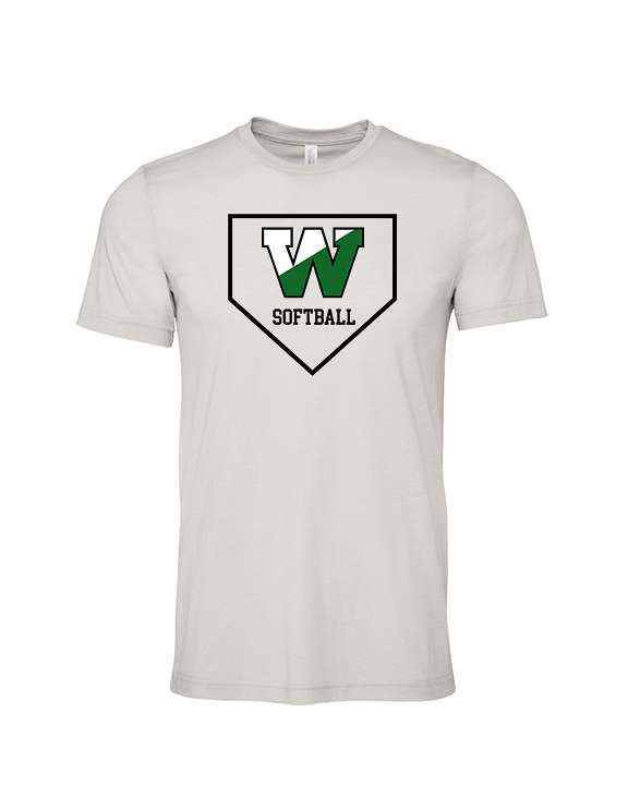 Wachusett Regional HS Softball Template 1 - Tri-Blend Shirt