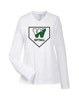 Wachusett Regional HS Softball Template 1 - Womens Performance Longsleeve