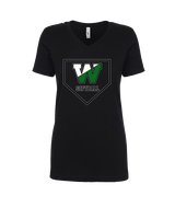 Wachusett Regional HS Softball Template 1 - Womens V-Neck