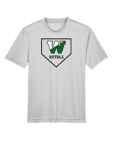 Wachusett Regional HS Softball Template 1 - Youth Performance Shirt