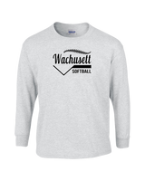 Wachusett Regional HS Softball Template 2 - Cotton Longsleeve
