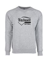Wachusett Regional HS Softball Template 2 - Crewneck Sweatshirt