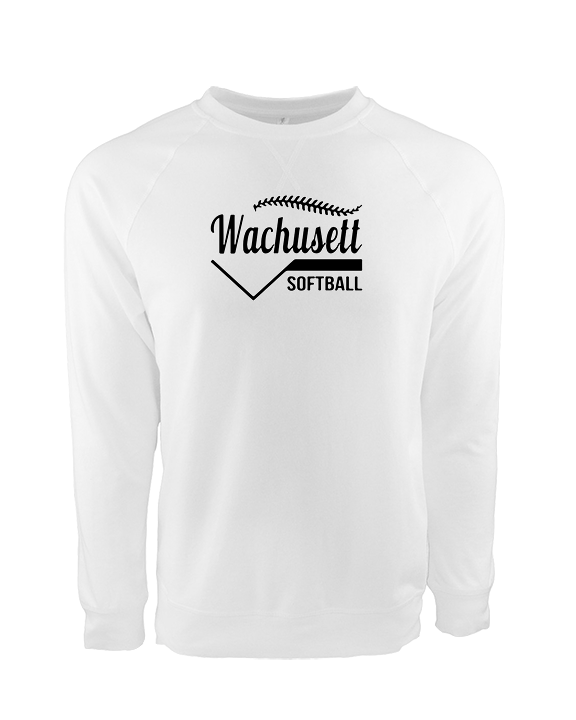 Wachusett Regional HS Softball Template 2 - Crewneck Sweatshirt
