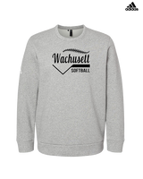 Wachusett Regional HS Softball Template 2 - Mens Adidas Crewneck