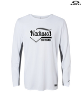 Wachusett Regional HS Softball Template 2 - Mens Oakley Longsleeve