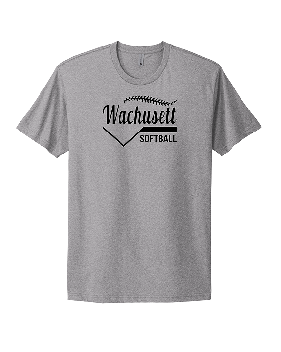 Wachusett Regional HS Softball Template 2 - Mens Select Cotton T-Shirt