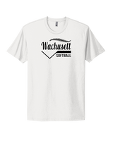 Wachusett Regional HS Softball Template 2 - Mens Select Cotton T-Shirt