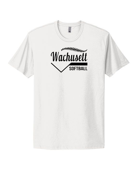 Wachusett Regional HS Softball Template 2 - Mens Select Cotton T-Shirt