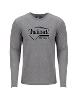 Wachusett Regional HS Softball Template 2 - Tri-Blend Long Sleeve