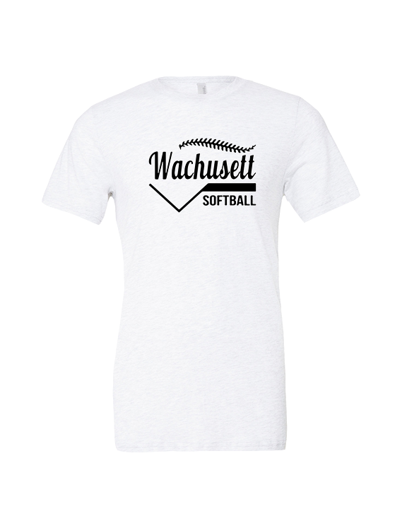 Wachusett Regional HS Softball Template 2 - Tri-Blend Shirt