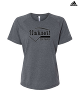 Wachusett Regional HS Softball Template 2 - Womens Adidas Performance Shirt