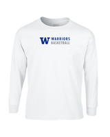 Walled Lake Western HS Girls Basketball Basic - Mens Basic Cotton Long Sleeve