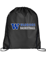 Walled Lake Western HS Girls Basketball Basic - Drawstring Bag