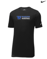 Walled Lake Western HS Girls Basketball Basic - Nike Cotton Poly Dri-Fit
