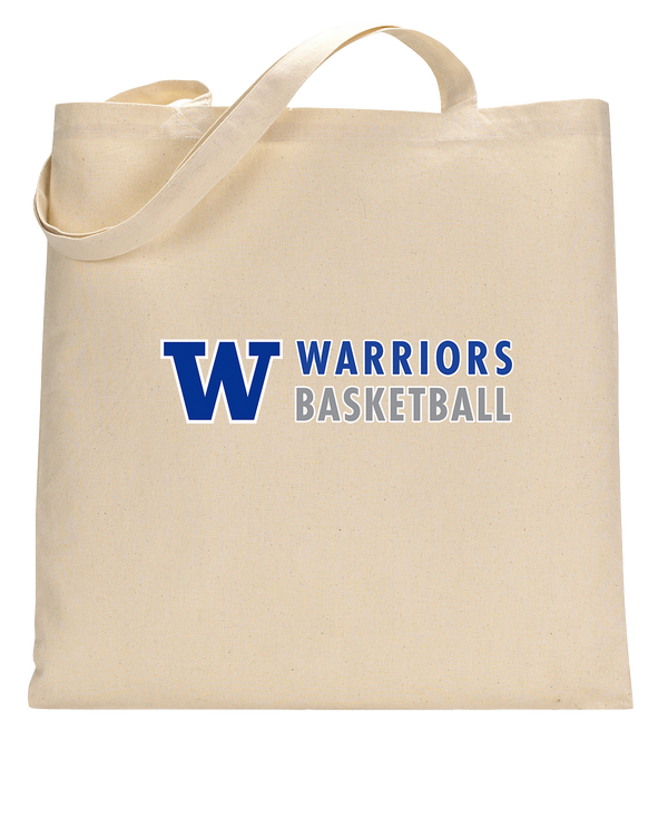 Walled Lake Western HS Girls Basketball Basic - Tote Bag