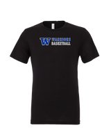 Walled Lake Western HS Girls Basketball Basic - Mens Tri Blend Shirt