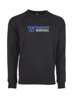Walled Lake Western HS Girls Basketball Basic - Crewneck Sweatshirt