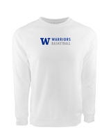 Walled Lake Western HS Girls Basketball Basic - Crewneck Sweatshirt