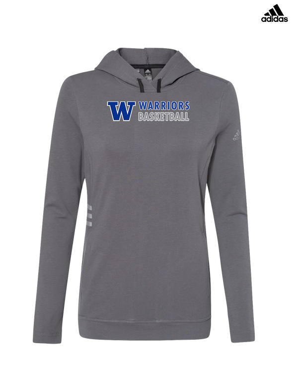 Walled Lake Western HS Girls Basketball Basic - Adidas Women's Lightweight Hooded Sweatshirt