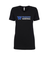 Walled Lake Western HS Girls Basketball Basic - Womens V-Neck