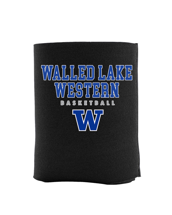 Walled Lake Western HS Girls Basketball Block - Koozie