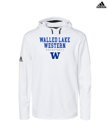Walled Lake Western HS Girls Basketball Block - Adidas Men's Hooded Sweatshirt