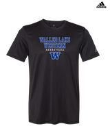 Walled Lake Western HS Girls Basketball Block - Adidas Men's Performance Shirt