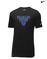 Walled Lake Western HS Girls Basketball Block - Nike Cotton Poly Dri-Fit
