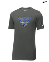 Walled Lake Western HS Girls Basketball Block - Nike Cotton Poly Dri-Fit