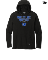 Walled Lake Western HS Girls Basketball Block - New Era Tri Blend Hoodie
